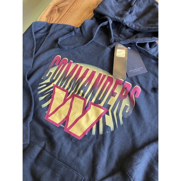 NFL Washington Commanders Junk Food Clothing Los Angeles Men’s S Hoodie Black - Picture 3 of 12